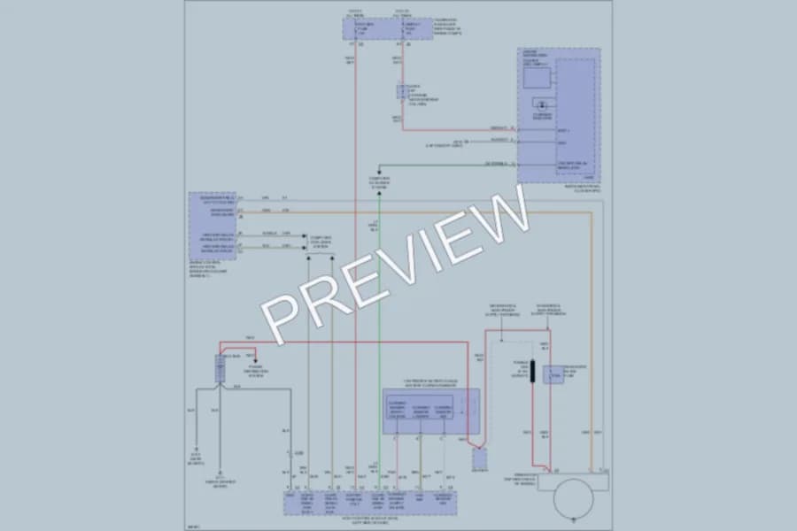 2013 Chevrolet Impala Starting Charging wiring diagram preview