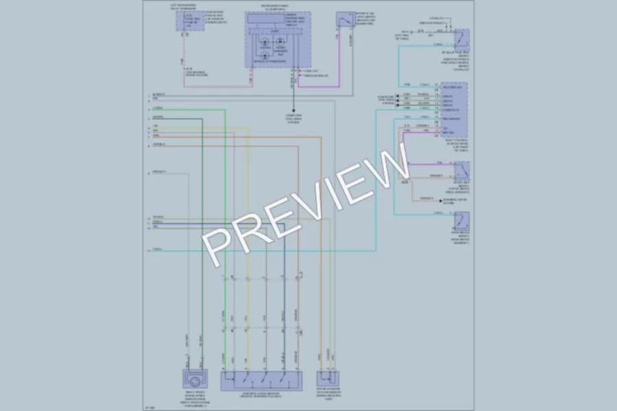 2013 Chevrolet K1500Suburban Anti Lock Brakes wiring diagram preview