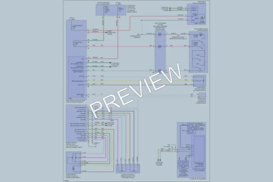 2013 Chevrolet Malibu Cruise Control wiring diagram preview