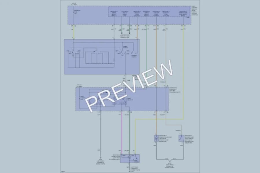 2013 Chevrolet Malibu Wiper Washer wiring diagram preview
