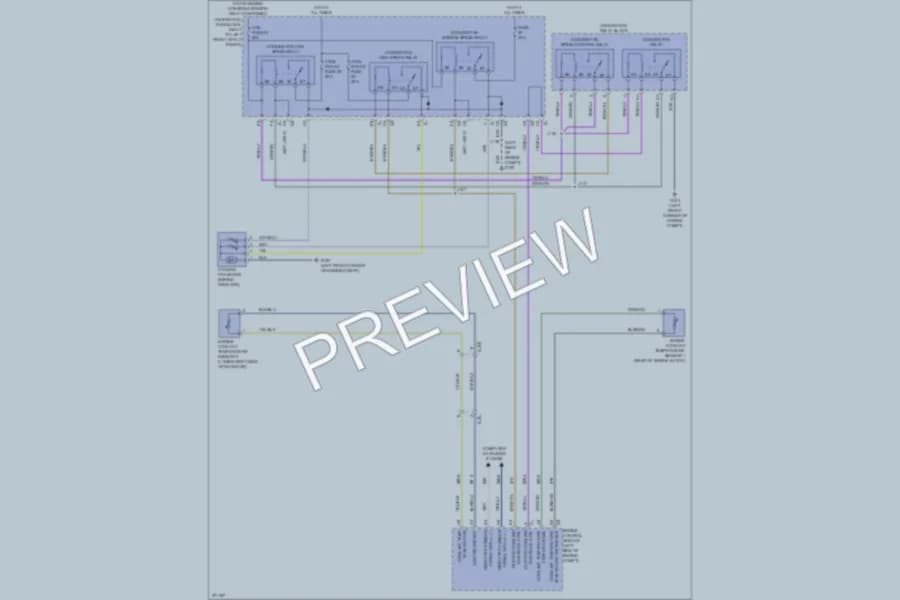2013 Chevrolet Sonic Cooling Fan wiring diagram preview