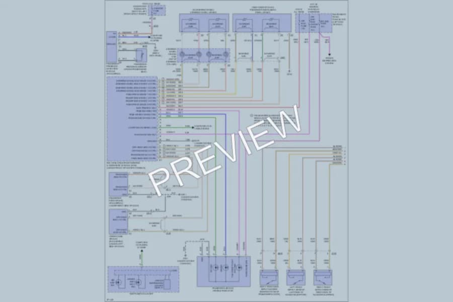 2013 Chevrolet Sonic Supplemental Restraints wiring diagram preview