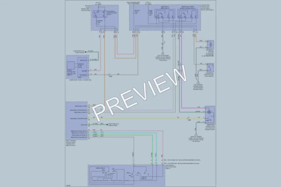 2013 Chevrolet Traverse Wiper Washer wiring diagram preview