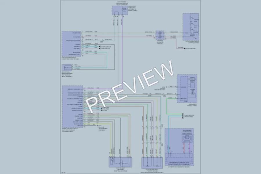 2013 Chevrolet Volt Cruise Control wiring diagram preview