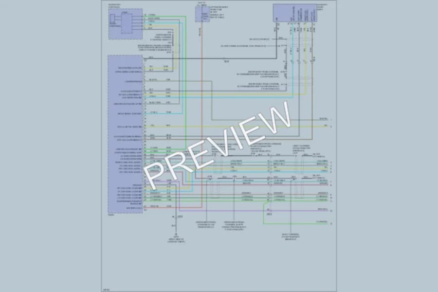2013 Chevrolet Volt Radio wiring diagram preview