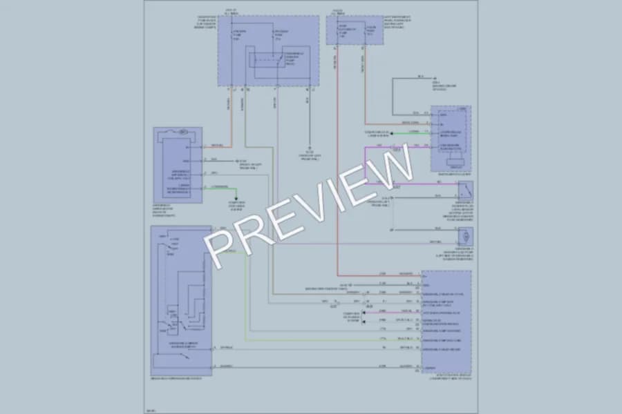 2013 Chevrolet Volt Wiper Washer wiring diagram preview