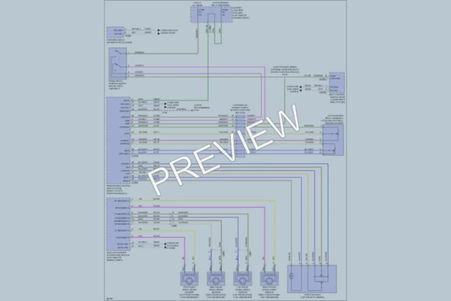 2013 Ford CMaxEnergi Cruise Control wiring diagram preview
