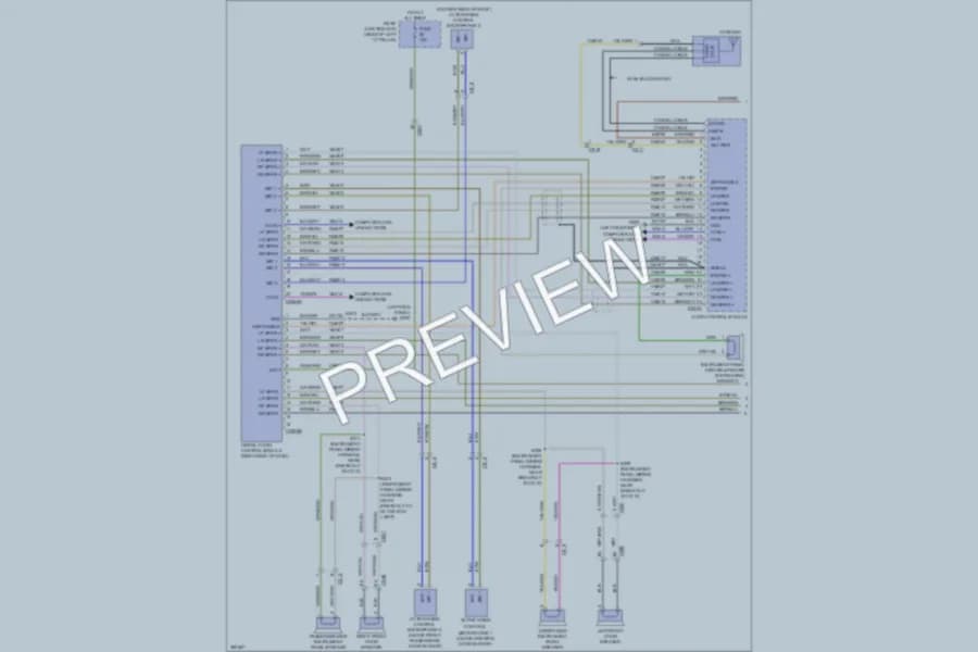 2013 Ford CMaxEnergi Radio wiring diagram preview