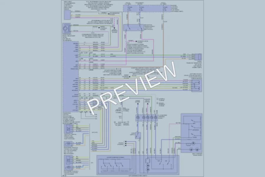 2013 Ford E150Econoline Cruise Control wiring diagram preview