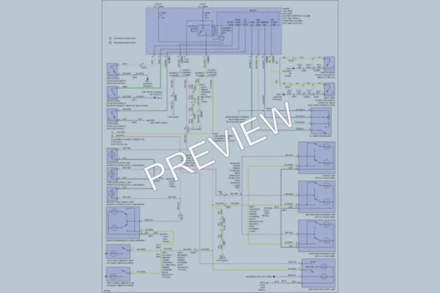 2013 Ford E250Econoline Interior Lights wiring diagram preview