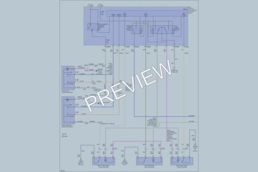2013 Ford Edge Anti Theft wiring diagram preview