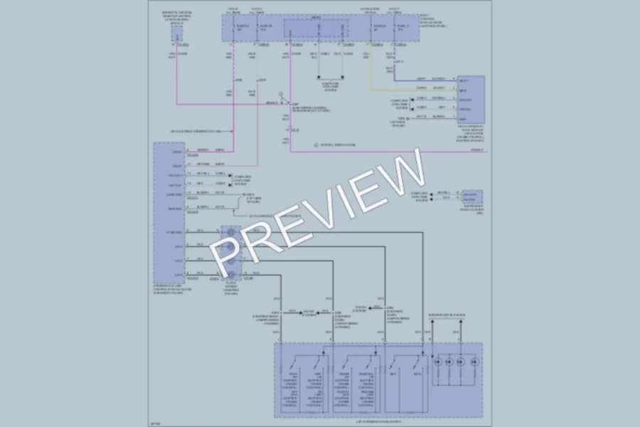 2013 Ford Edge Cruise Control wiring diagram preview