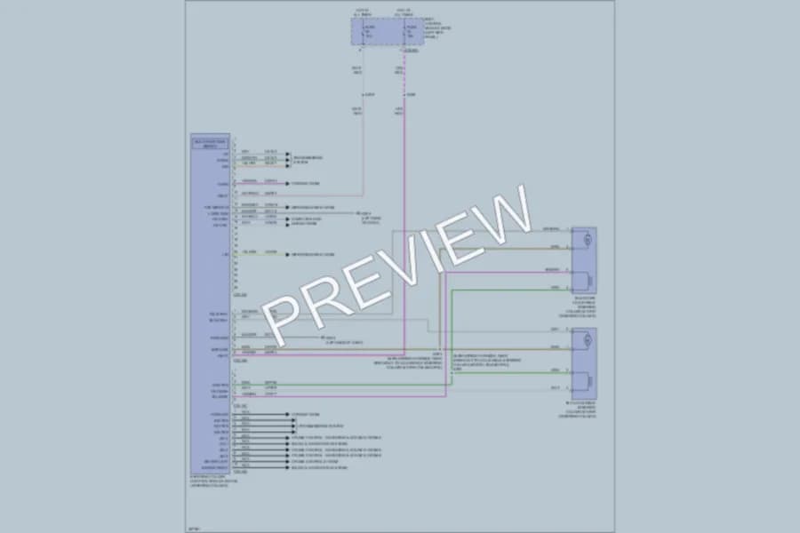 2013 Ford Edge Electronic Power Steering wiring diagram preview
