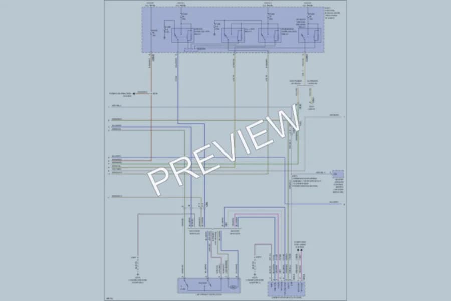 2013 Ford Escape Anti Theft wiring diagram preview