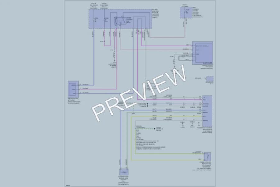 2013 Ford Escape Cooling Fan wiring diagram preview
