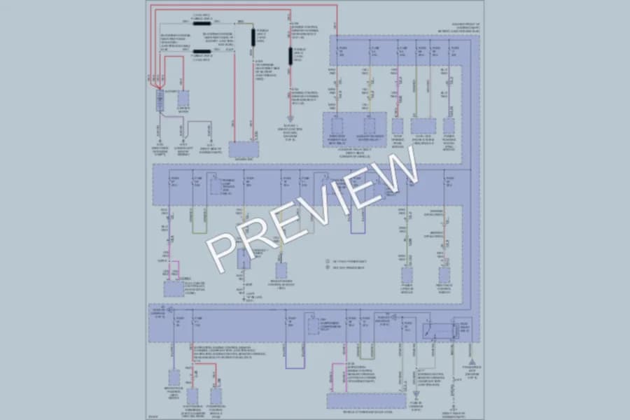 2013 Ford ExpeditionMAX Power Distribution wiring diagram preview