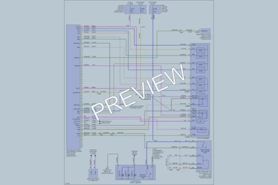 2013 Ford Explorer Transmission wiring diagram preview