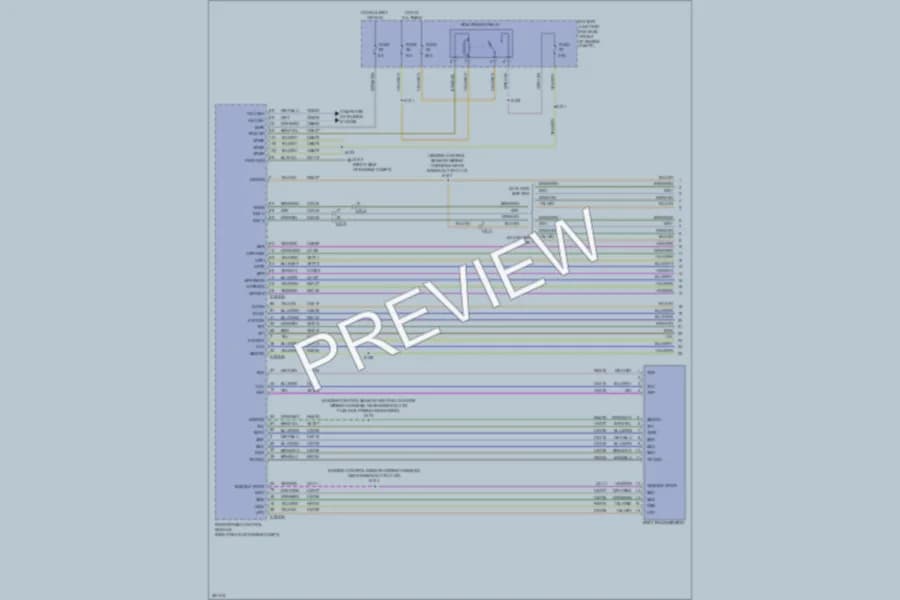 2013 Ford F150Pickup Transmission wiring diagram preview