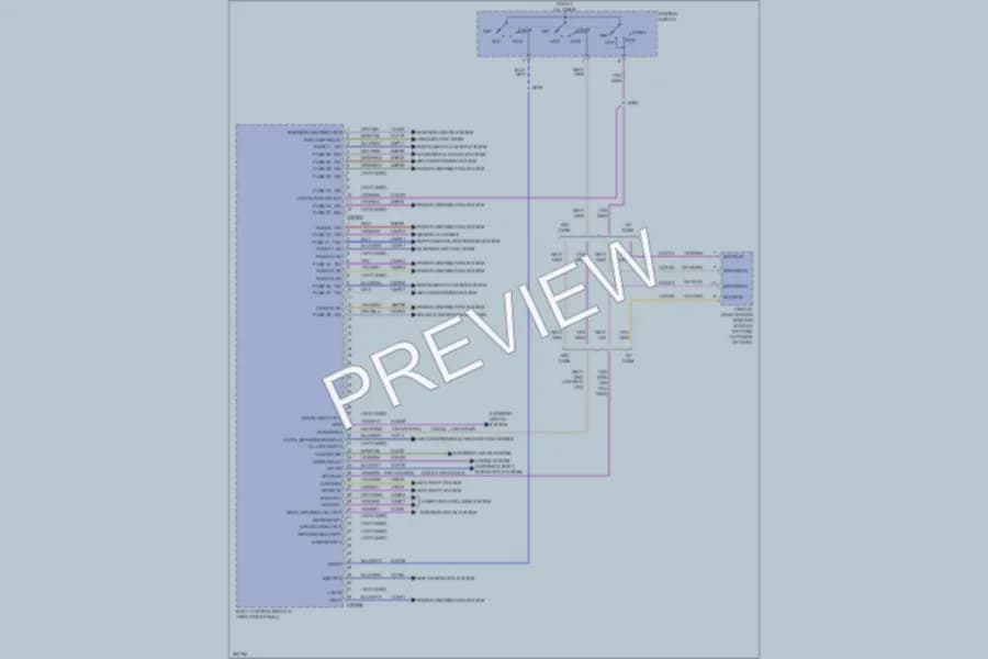 2013 Ford F350Pickup Body Control Modules wiring diagram preview