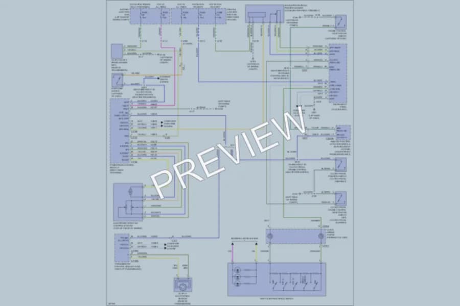 2013 Ford Fiesta Cruise Control wiring diagram preview