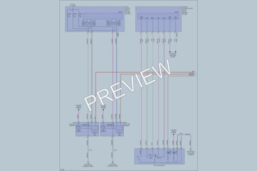 2013 Ford Flex Headlights wiring diagram preview