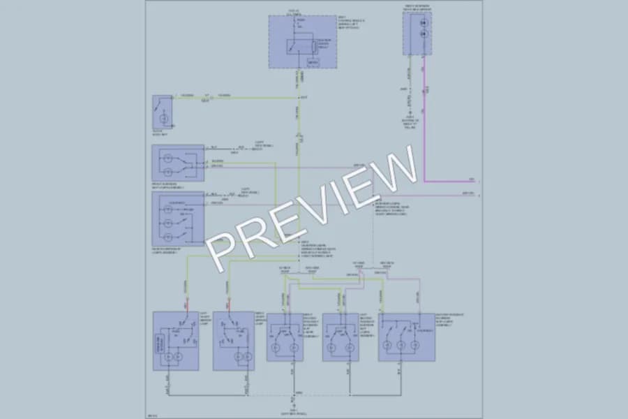 2013 Ford Flex Interior Lights wiring diagram preview