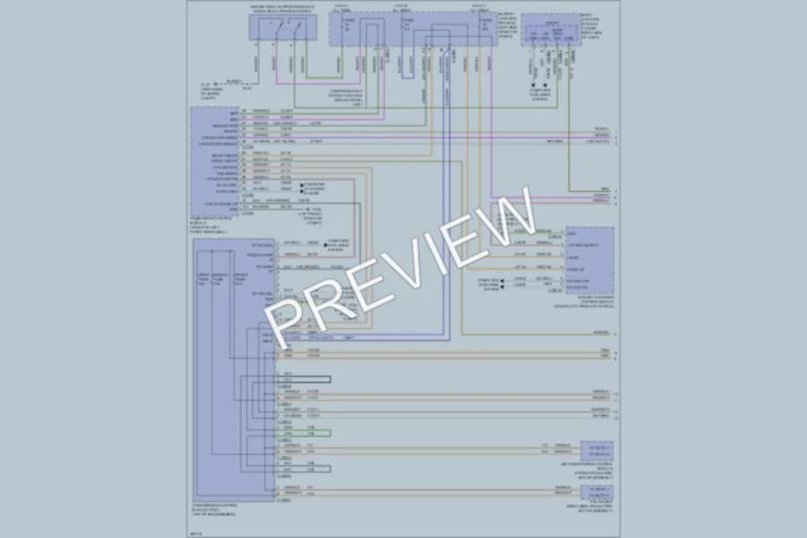 2013 Ford Focus Transmission wiring diagram preview