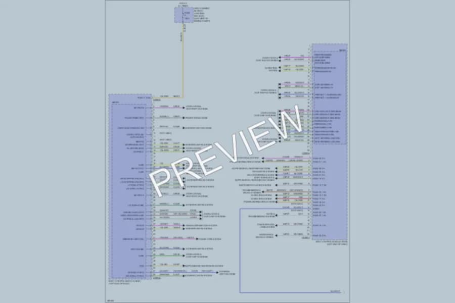 2013 Ford Fusion Body Control Modules wiring diagram preview