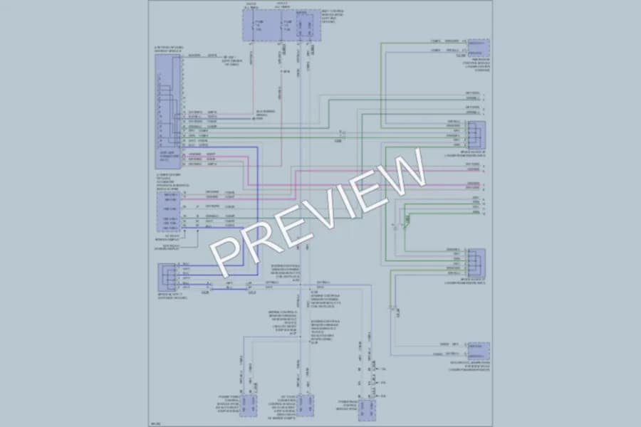 2013 Ford FusionHybrid Computer Data Lines wiring diagram preview