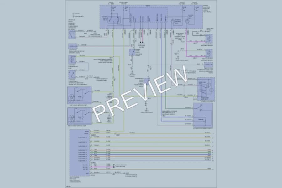 2013 Ford Mustang Interior Lights wiring diagram preview