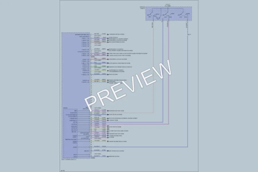 2013 Ford Taurus Body Control Modules wiring diagram preview