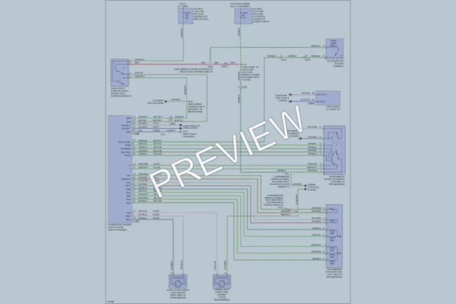 2013 Ford TransitConnect Transmission wiring diagram preview