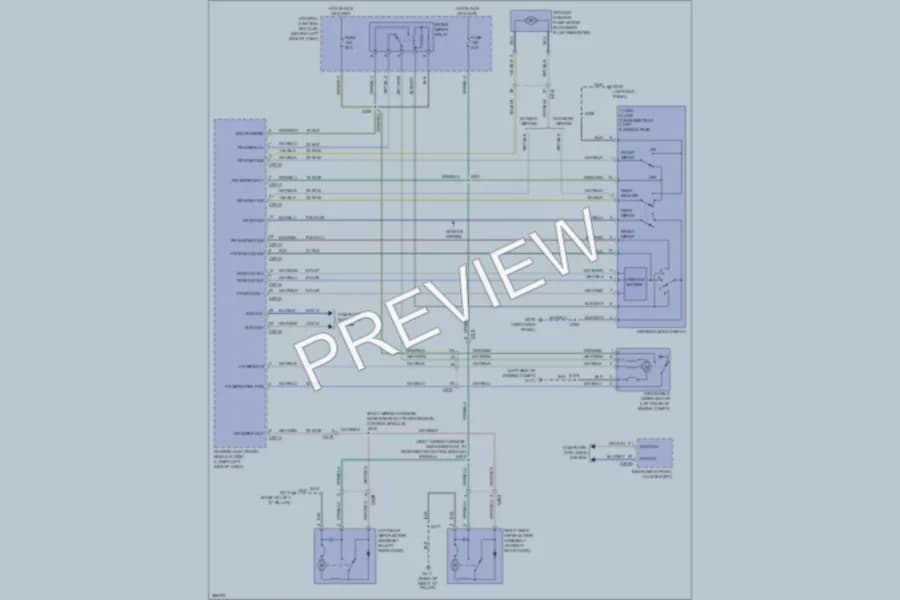 2013 Ford TransitConnect Wiper Washer wiring diagram preview