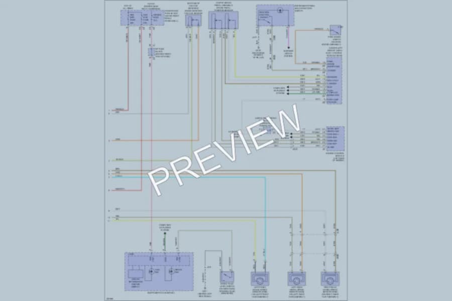 2013 GMC Acadia Anti Lock Brakes wiring diagram preview