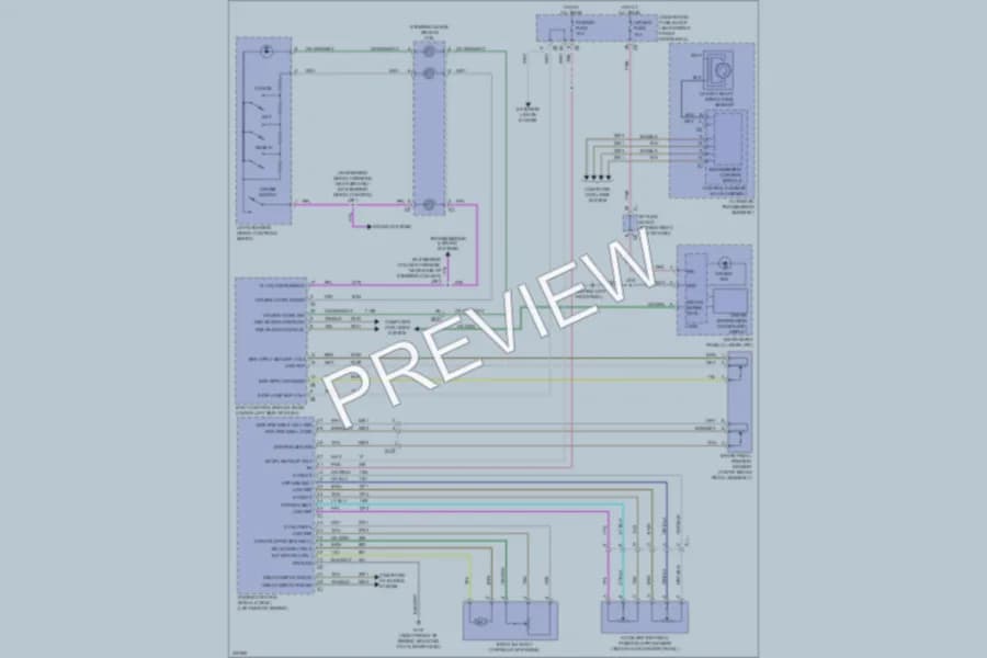 2013 GMC Acadia Cruise Control wiring diagram preview