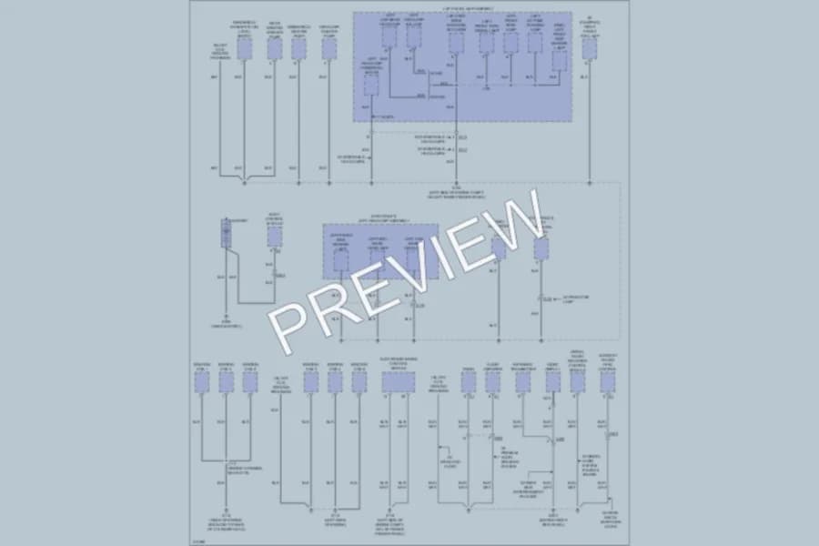 2013 GMC Acadia Ground Distribution wiring diagram preview