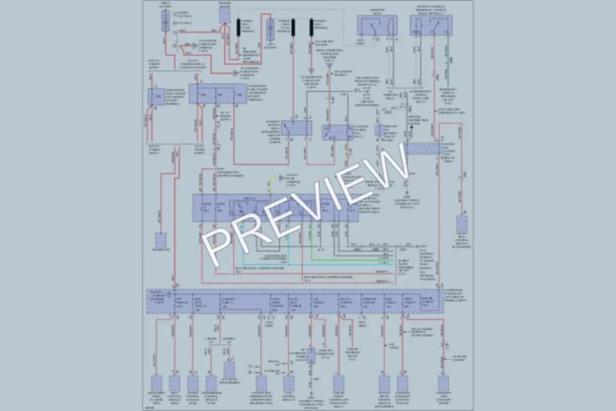 2013 GMC C2500HDPickupSierra Power Distribution wiring diagram preview