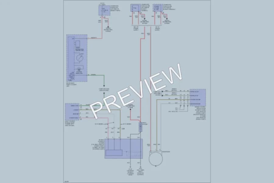 2013 GMC C3500HDPickupSierra Starting Charging wiring diagram preview