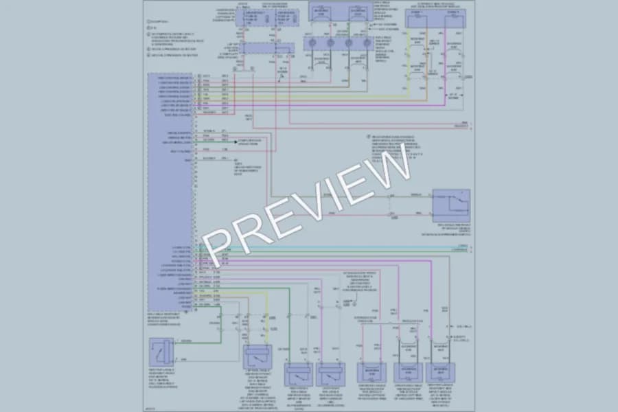 2013 GMC K1500PickupSierra Supplemental Restraints wiring diagram preview