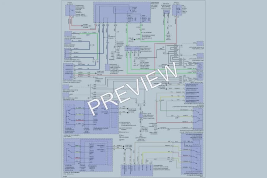 2013 GMC K1500PkupSierraDenali Exterior Lights wiring diagram preview