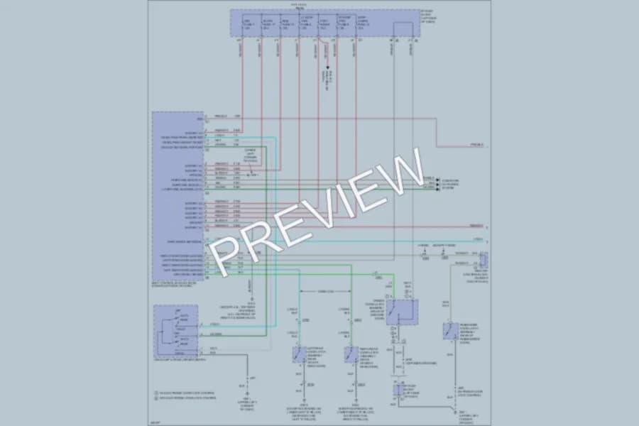 2013 GMC K2500HDPickupSierra Warning Systems wiring diagram preview