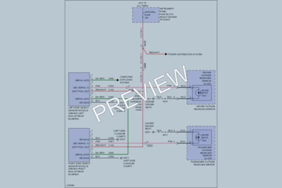 2013 GMC Terrain Navigation wiring diagram preview