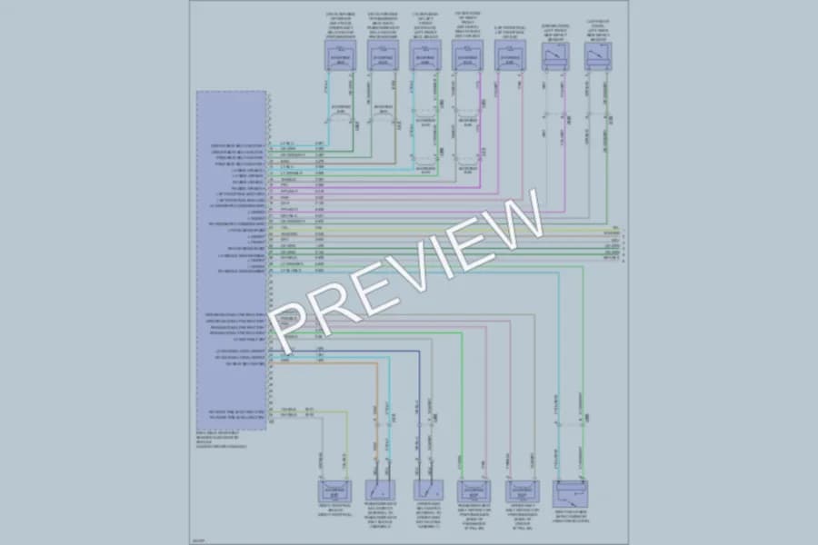 2013 GMC Terrain Supplemental Restraints wiring diagram preview