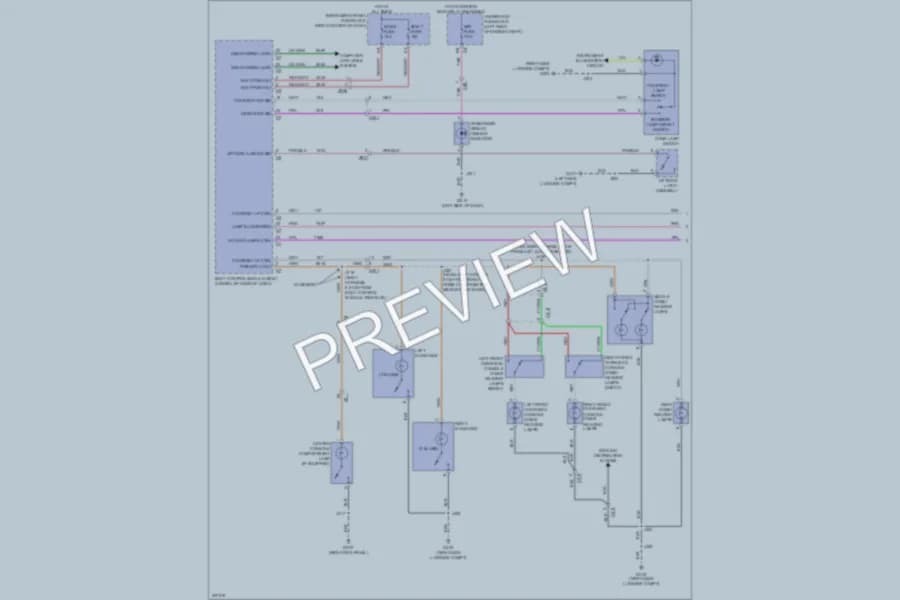 2013 GMC TerrainDenali Interior Lights wiring diagram preview