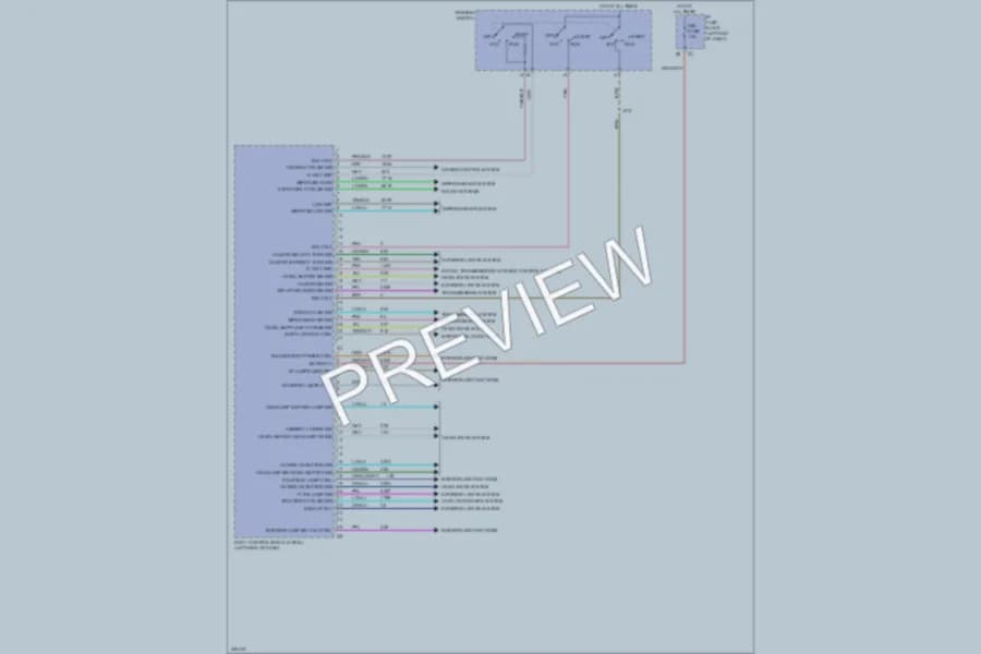 2013 GMC YukonDenali Body Control Modules wiring diagram preview