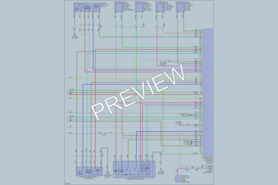 2013 Honda Accord Anti Theft wiring diagram preview