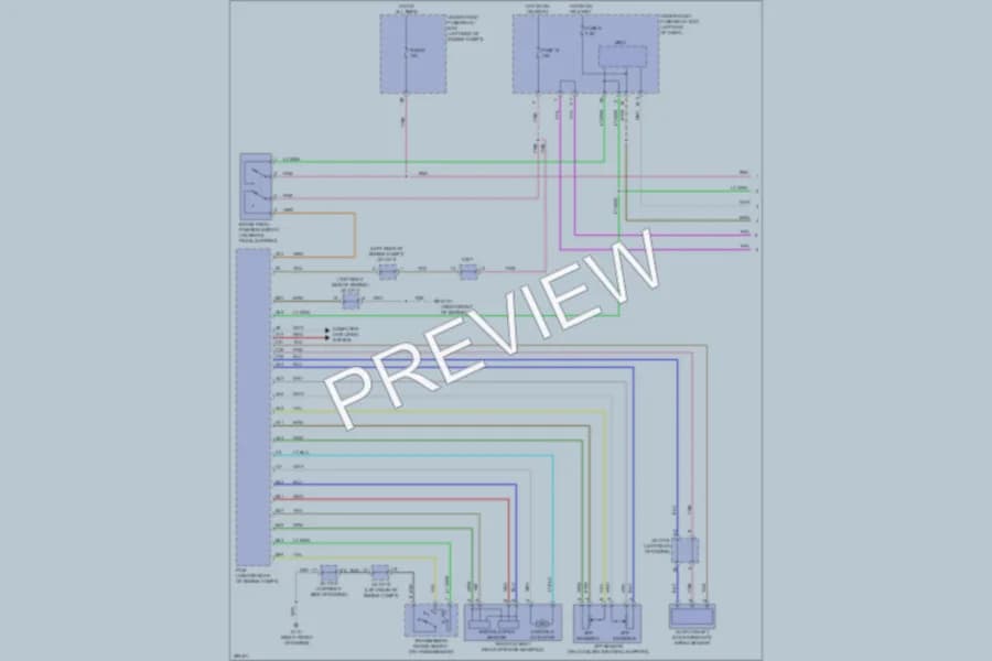 2013 Honda Accord Cruise Control wiring diagram preview