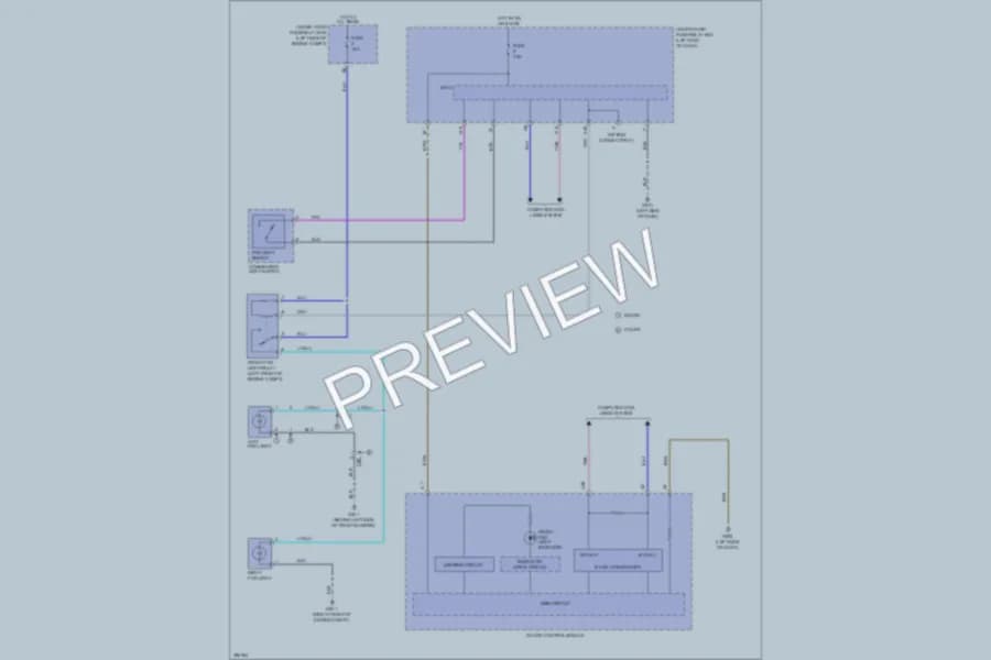 2013 Honda Accord Headlights wiring diagram preview