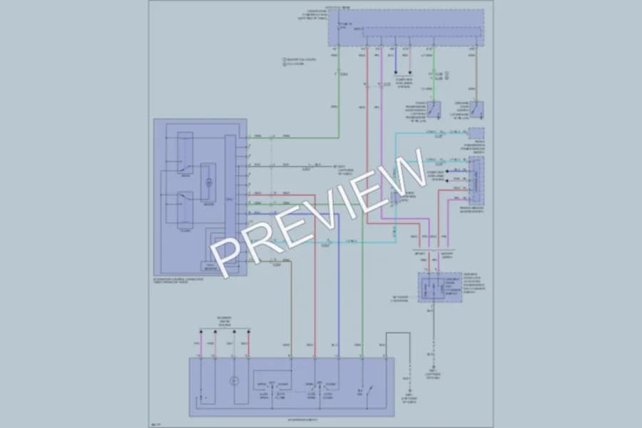 2013 Honda Accord Power Top Sunroof wiring diagram preview