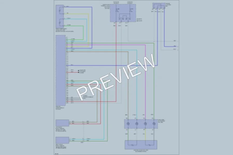 2013 Honda Accord Supplemental Restraints wiring diagram preview